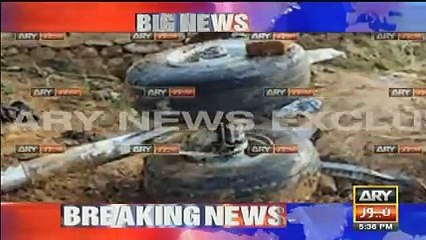 Exclusive Pictures Of PIA Plane Crashed