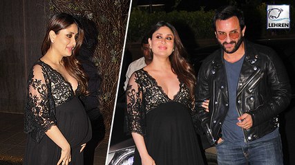 Descargar video: Kareena Kapoor Sizzles In Black At Manish Malhotra Birthday Party