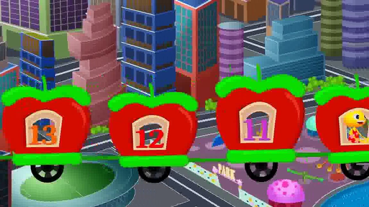 Kids Learn numbers with super apple ♫ Songs for Children ♫ nursery rhyme lyrics