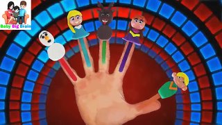 Disney Frozen Play Doh Finger Family Nursery Rhyme Slime Learn A Word Fun