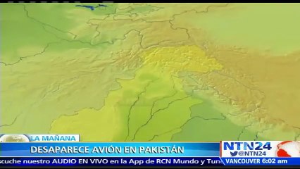 Avión con más de 40 pasajeros a bordo se estrella al norte de Pakistán