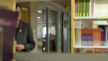 Louise Dessaivre-Audelin, conservatrice des bibliothèques de l'université de Picardie