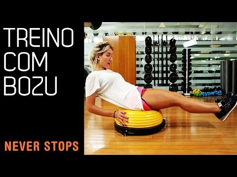 TREINO AERÓBICO NO BOZU PARA QUEIMAR CALORIAS
