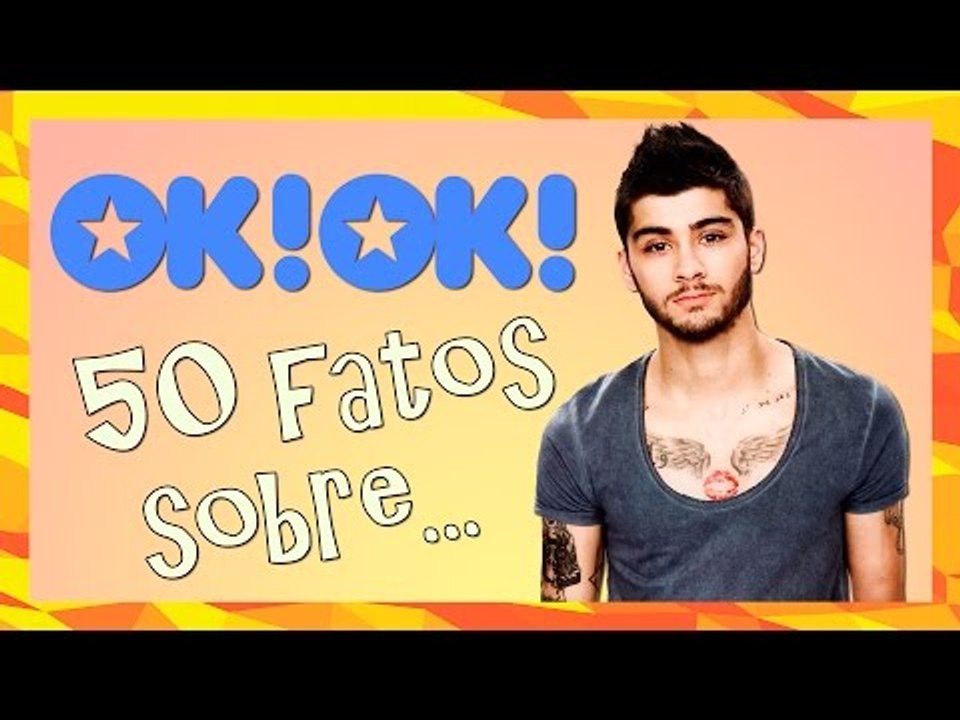 50 FATOS SOBRE ZAYN MALIK