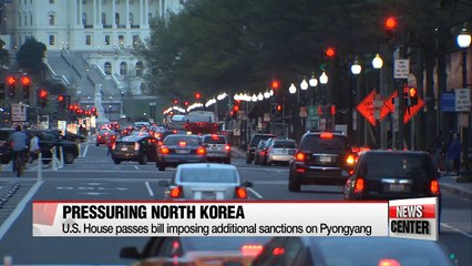 U.S. House passes bill that would put N. Korea back on terror blacklist