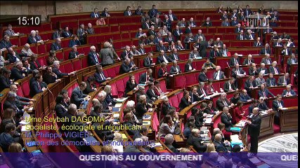 Seybah Dagoma - Question au Premier Ministre Bernard Cazeneuve