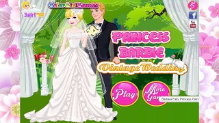 Princess Barbie Vintage Wedding - Barbie | games for girls (full episode) in english