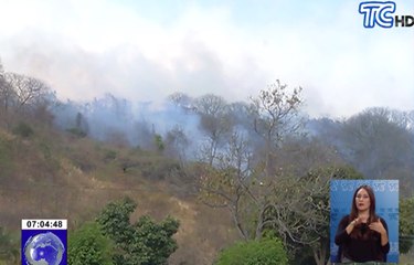 Práctica de bomberos se convirtió en un incendio real en el norte de Guayaquil