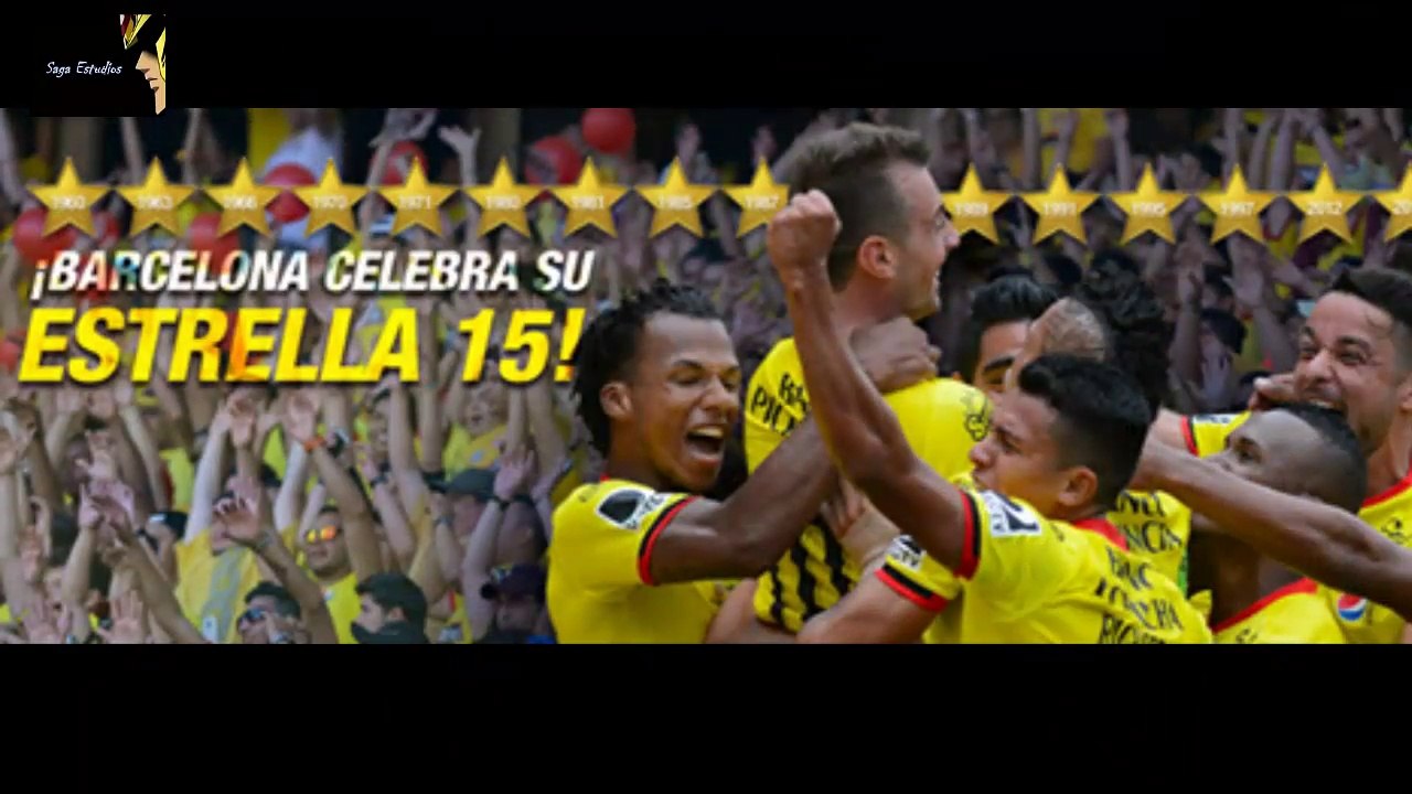 Barcelona Campeón 2016 Ecuador Estrella 15