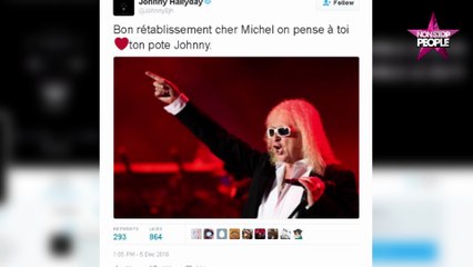 Michel Polnareff hospitalisé : Johnny Hallyday lui adresse un message de soutien (VIDEO)
