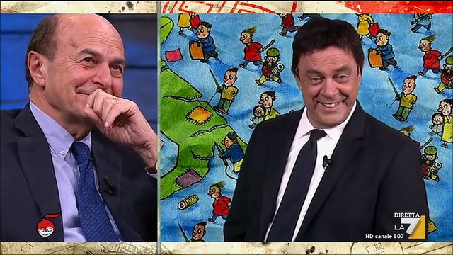 La Copertina di Maurizio Crozza a diMartedì del 6 Dicembre 2016