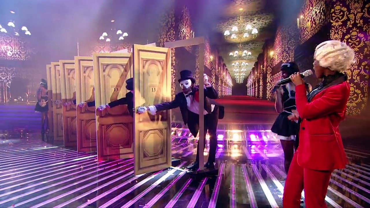 Gifty kicks of Fright Night with Fifth Harmony cover - Live Shows Week 4 - The X Factor UK 2016