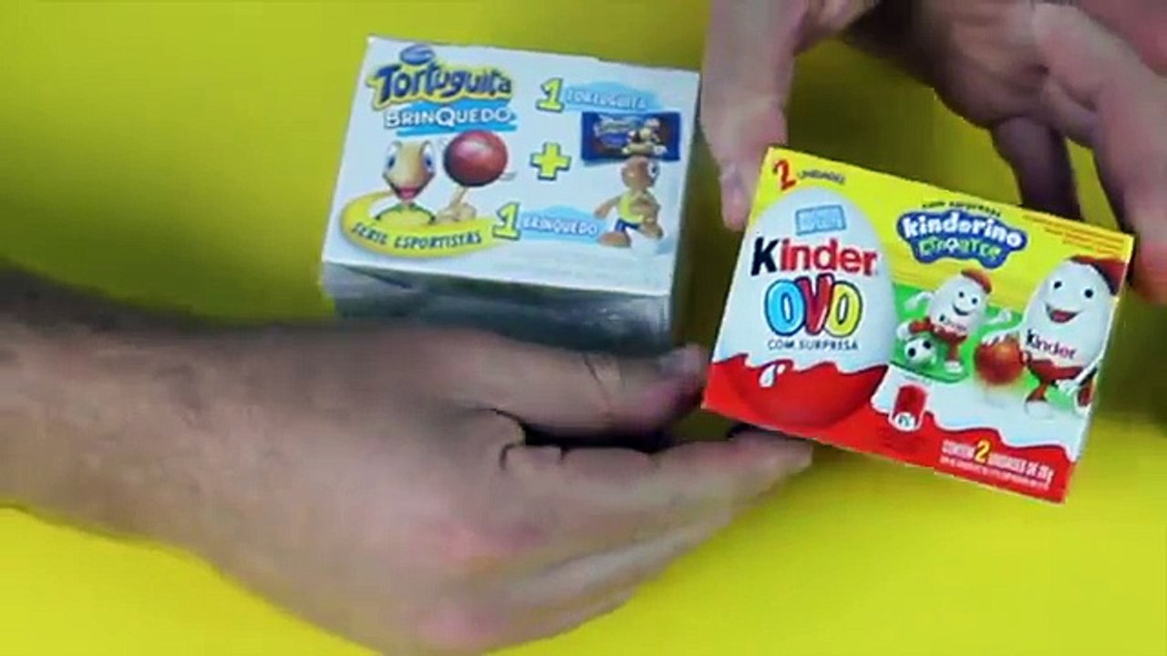 Tortuguita e kinder ovo Surpresa