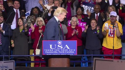 Trump boasts of $50 bn investment at victory rally