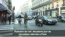 Pollution de l'air à Paris: 2ème jour de circulation alternée