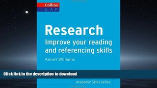 Audiobook Research: Improve Your Reading and Referencing Skills (Collins English for Academic