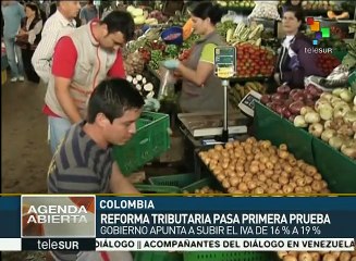 Congreso de Colombia avala la reforma tributaria