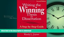 Audiobook Writing the Winning Thesis or Dissertation: A Step-by-Step Guide Full Download