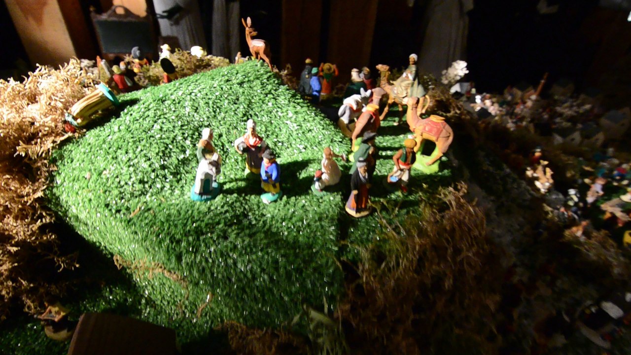 Santons aux Hivernales du jardin du curé (2/2)