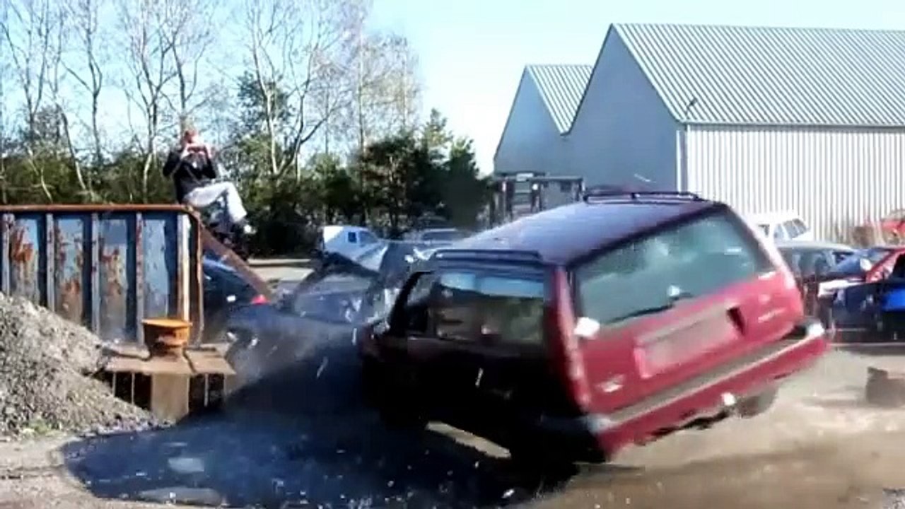 Volvo  Çarpışma testi
