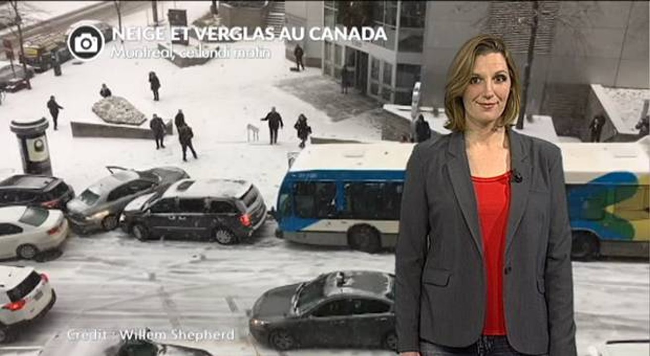 Neige au Canada, USA, Russie et Europe de l'est