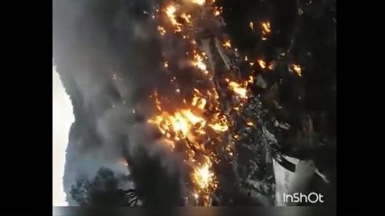 Se estrella un avión pakistaní con 48 pasajeros a bordo