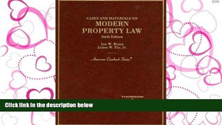 PDF [DOWNLOAD] Cases and Materials on Modern Property Law (American Casebook Series) READ ONLINE