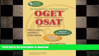 READ OGET/OSAT Oklahoma General Education   Subject Area Tests - Elementary Education (OGET / OSAT