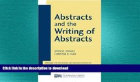 Pre Order Abstracts and the Writing of Abstracts (Michigan Series in English for Academic