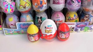 Huevos kinder sorpresa en español, kinder joy y sorpresas de la pelicula de los angry birds 2016