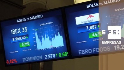 La Bolsa suma un 0,75% y consolida los 8.900 puntos a la espera del BCE