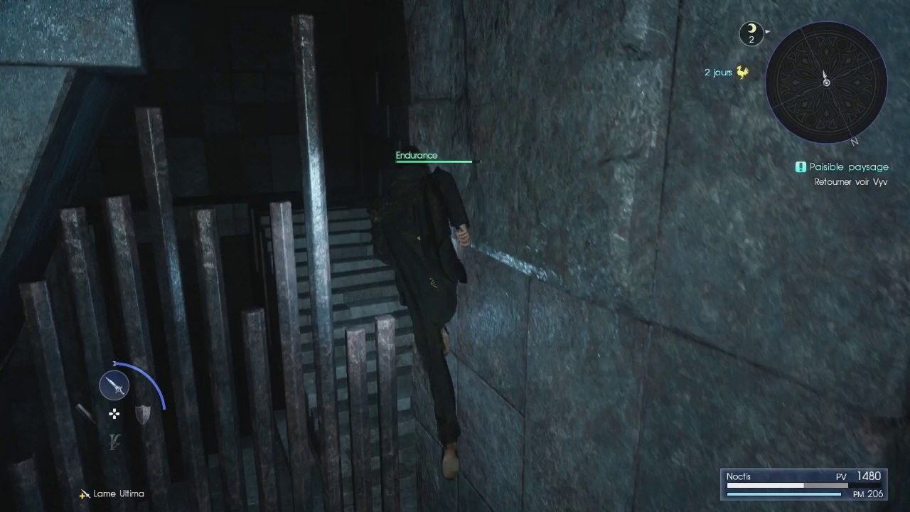 Final Fantasy 15 - Soluce Ruines de Pitioss partie 4 Retour après une chute