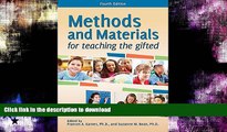 Pre Order Methods and Materials for Teaching the Gifted Kindle eBooks