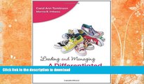 READ Leading and Managing a Differentiated Classroom (Professional Development) Kindle eBooks