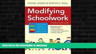Audiobook Modifying Schoolwork, Third Edition (Teachers  Guides) Full Download