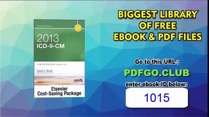 2013 ICD-9-CM for Physicians, Volumes 1  2 Standard Edition with CPT 2013 Standard Edition Package, 1e
