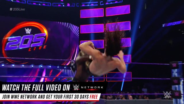 Rich Swann vs. The Brian Kendrick - WWE Cruiserweight Championship Match WWE 205 Live, Dec