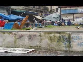 Napoli - Pizzo al mercato della Maddalena, preso genero capoclan Mazzarella (07.12.16)