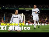 Cristiano Ronaldo Destroying Barcelona (El Clasico)- 10 amazing goals