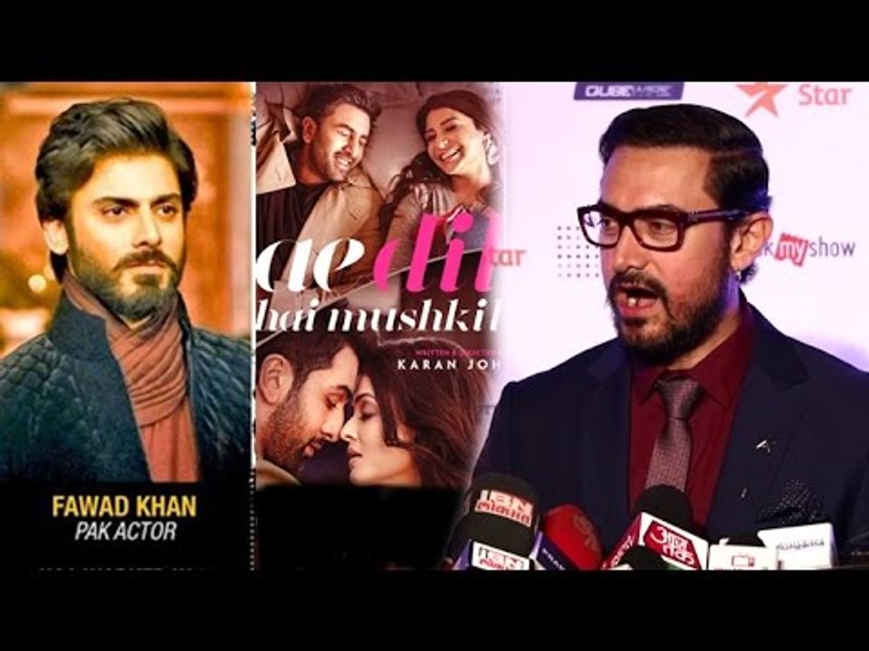 Aamir Khan's SHOCKING Comment On Pakistani Actors & Ae Dil Hai Mushkil Controversy