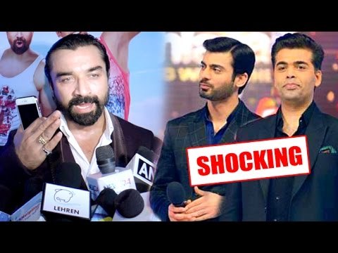 Ajaz Khan's SHOCKING INSULT To Pakistani Actor Fawad Khan & Karan Johar For Ae Dil Hai Mushkil