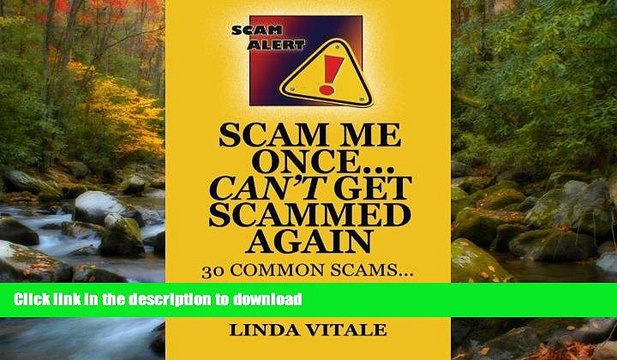 Pre Order Scam Me Once...Can t Get Scammed Again: 30 Common Scams...30 Tips to help you avoid them