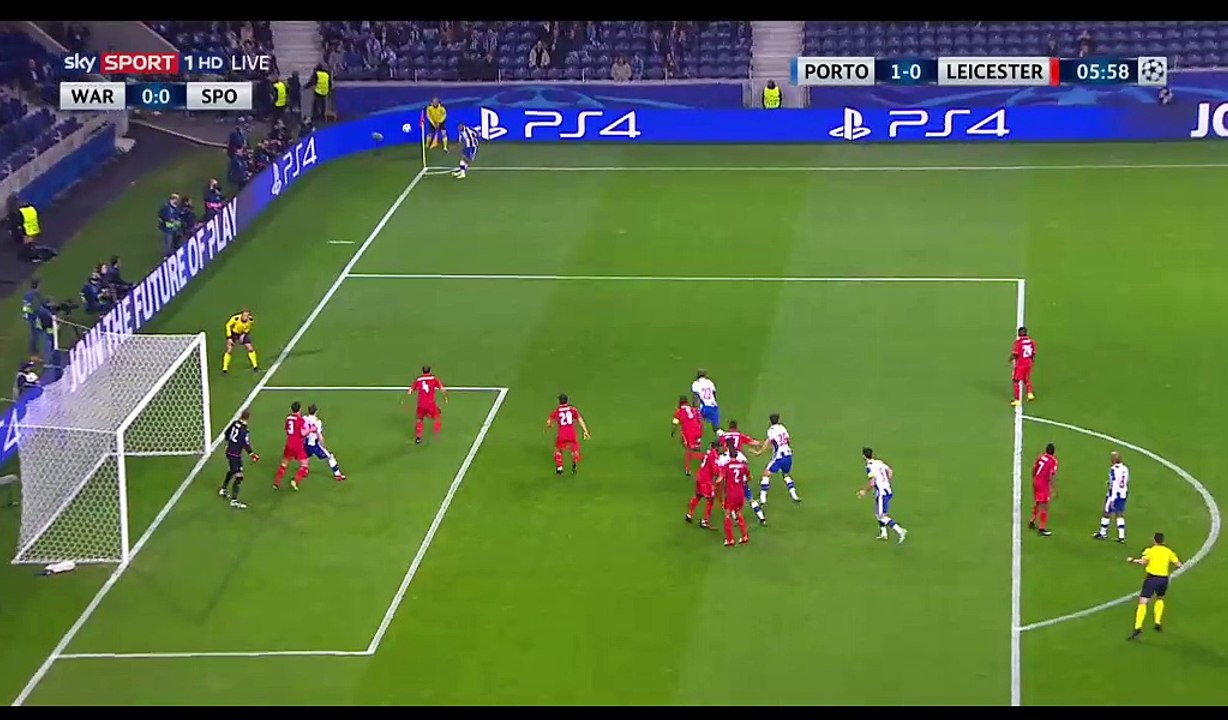 Andre Silva Goal HD - FC Porto 1-0 Leicester City - 07.12.2016
