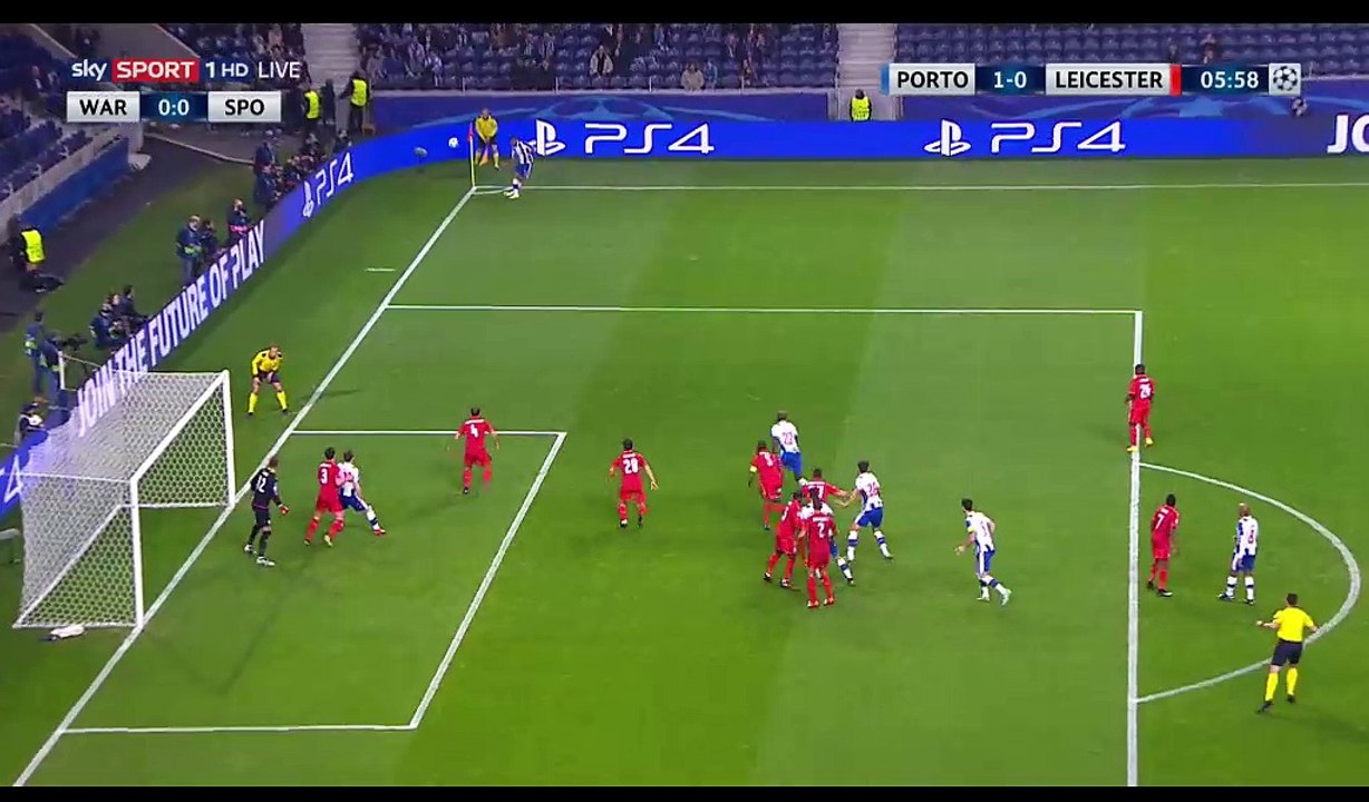 Andre Silva Goal HD - FC Porto 1-0 Leicester City - 07.12.2016