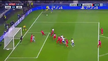 Andre Silva Goal HD - FC Porto 1-0 Leicester City - 07.12.2016