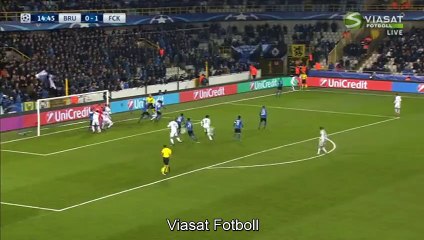 Mathias Jorgensen GOAL HD - Club Brugge KV 0-2 FC Copenhagen 07.12.2016