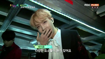 [CC subs] 161206 BTS @ MMA behind