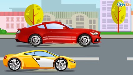 Cars & Trucks Cartoons about The Fire Truck Adventures. Kids Videos. Cartoons for children