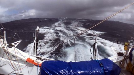 J32 : Images de bord de Sébastien Josse / Vendée Globe