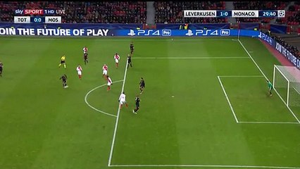 1-0 Vladlen Yurchenko Goal HD - Bayer Leverkusen 1-0 Monaco - 07.12.2016
